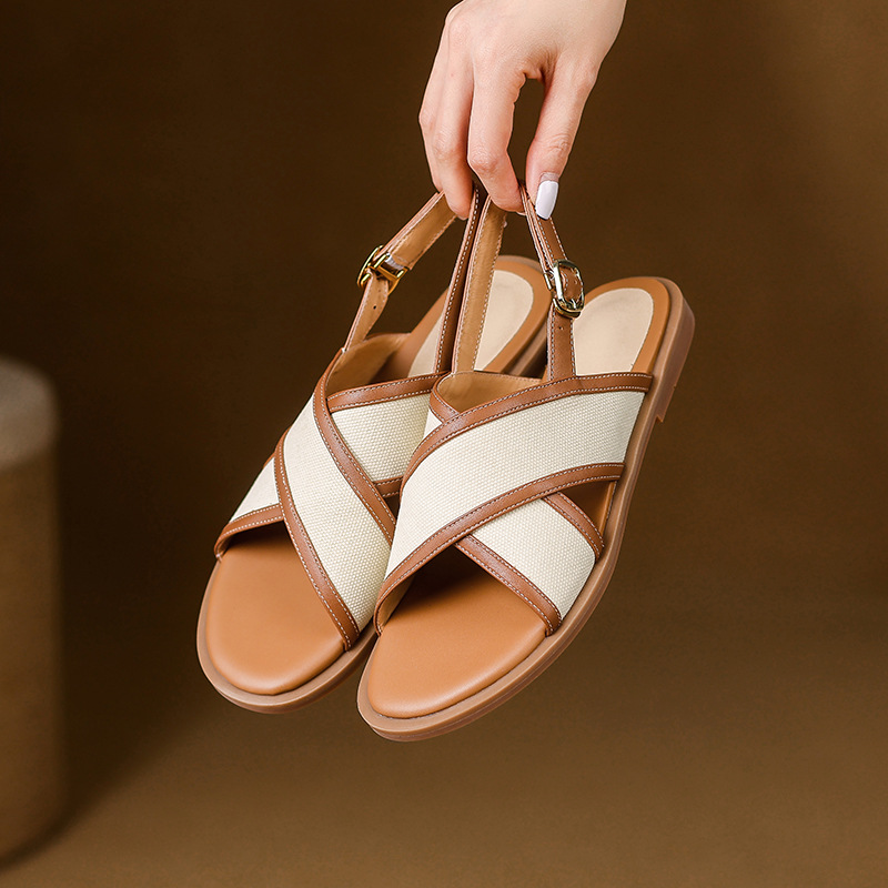 Evelina | Genuine Leather Sandals