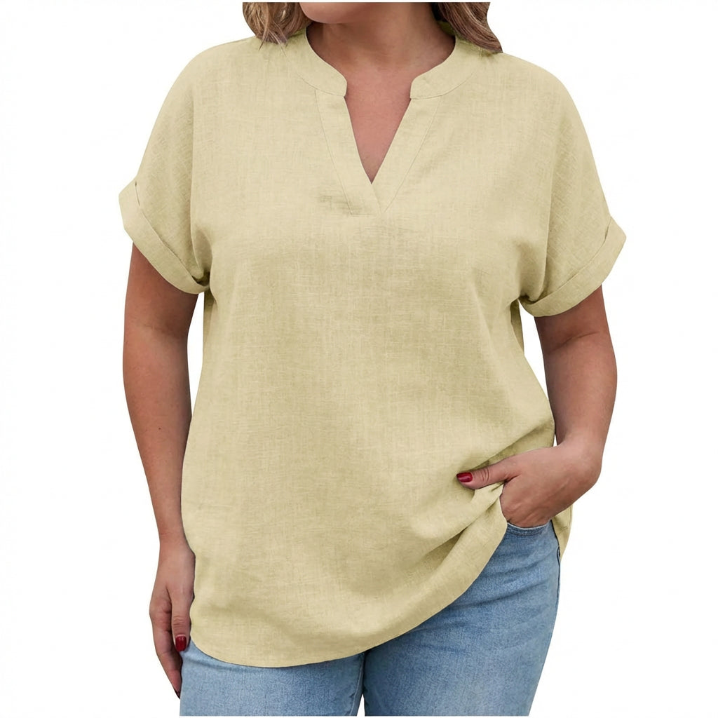 Lexi | Relaxed V-Neck Blouse