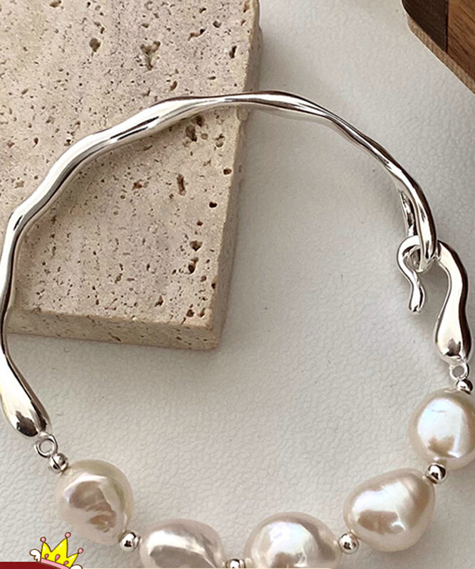 Pearl | Sterling Silver Pearl Bracelet