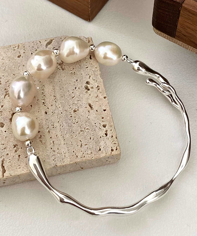 Pearl | Sterling Silver Pearl Bracelet