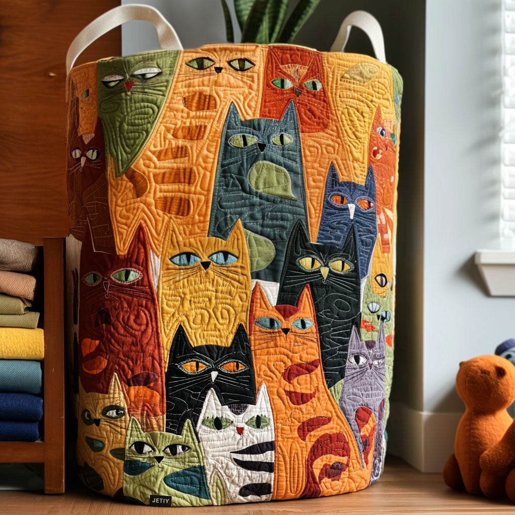 Whiskers™ | Purrfect Posse Laundry Basket