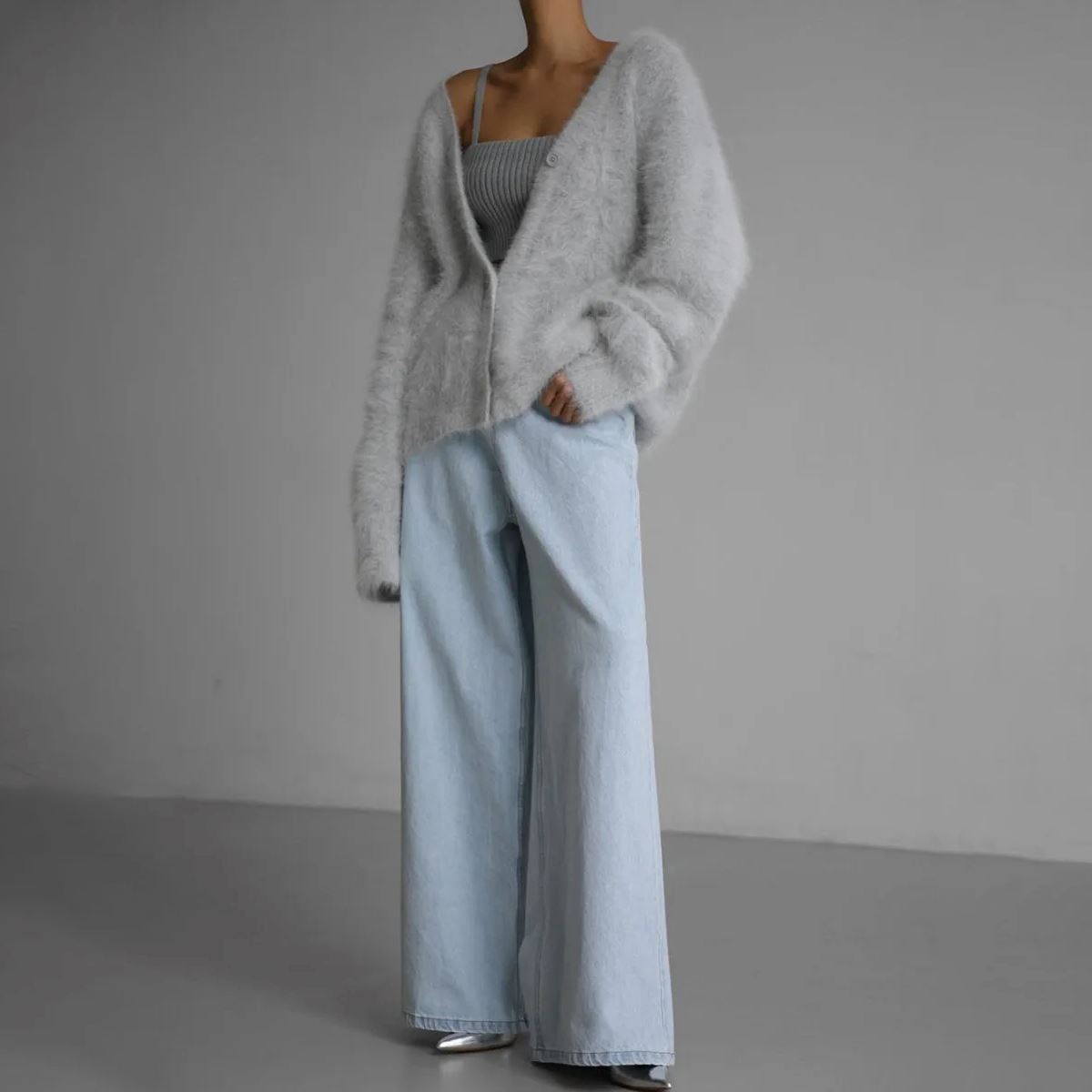 Eliza | Soft Fur Cardigan