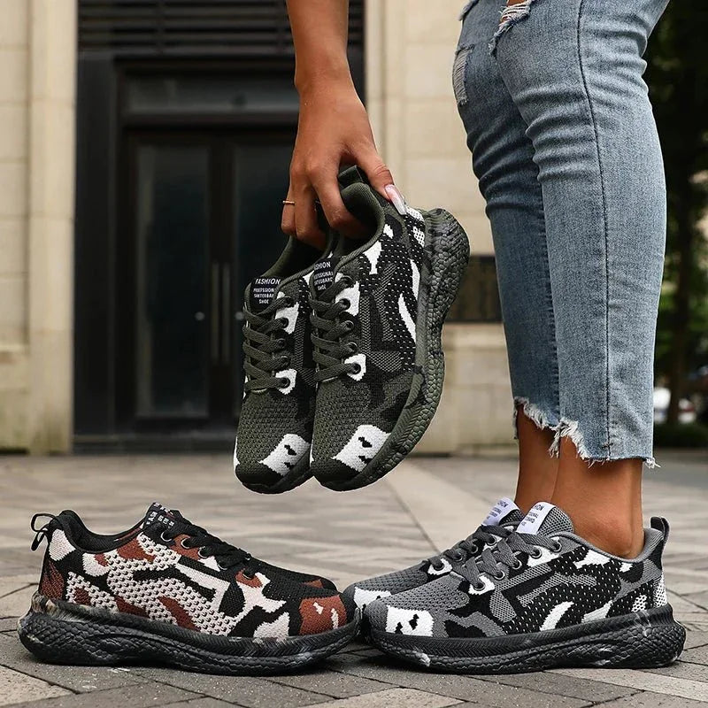Kaia | Trail Camo Sneakers