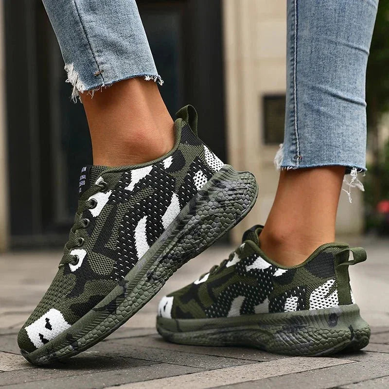 Kaia | Trail Camo Sneakers