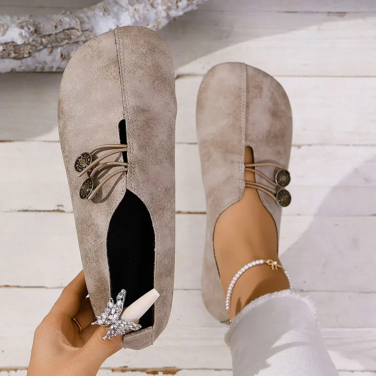 Charlee | Soft Suede Loafers