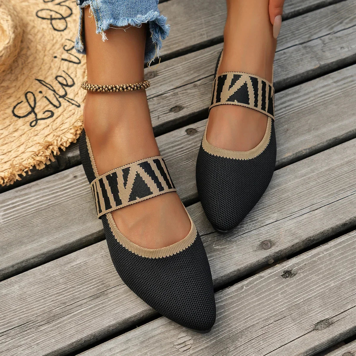 Natalia | Mary Jane Flats