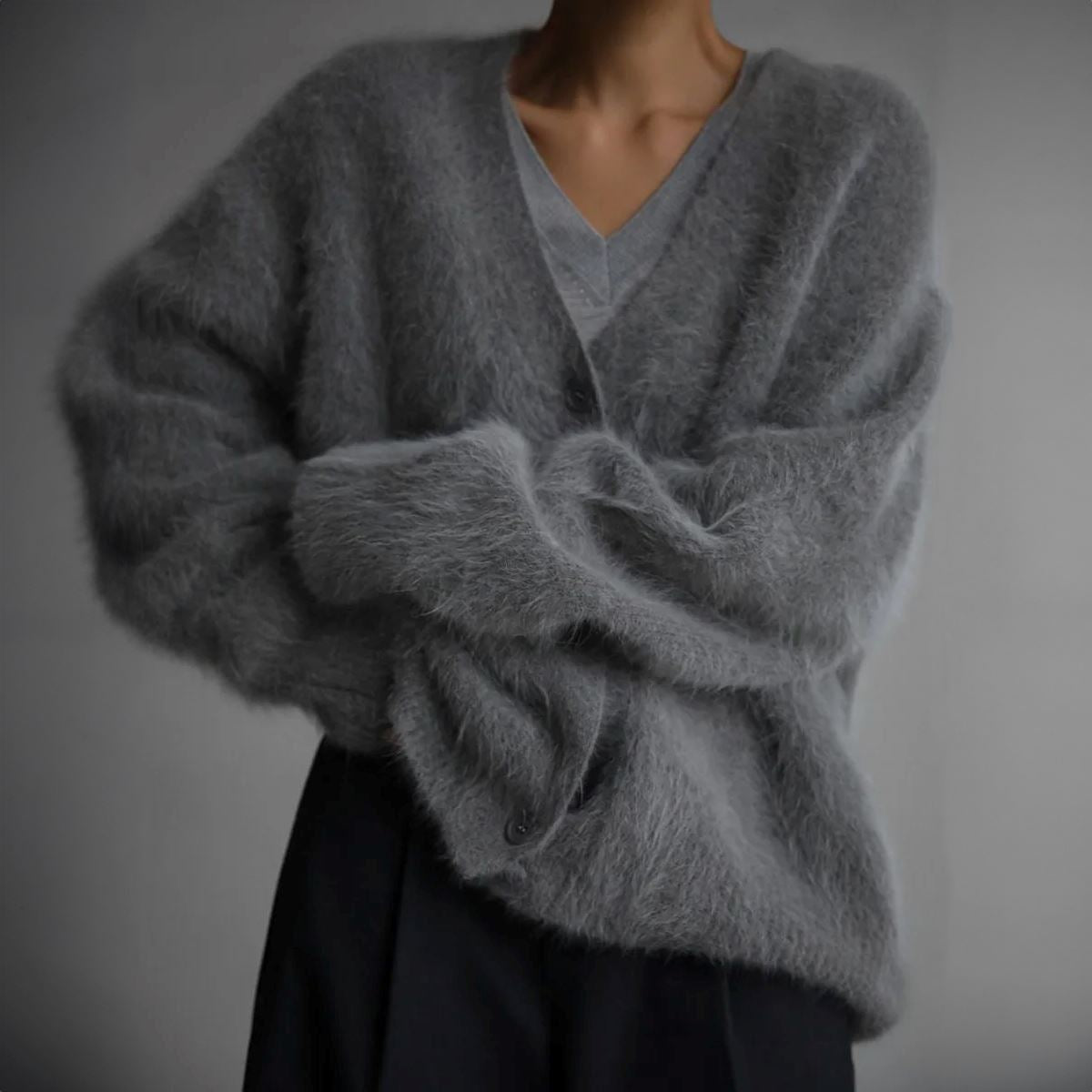 Eliza | Soft Fur Cardigan