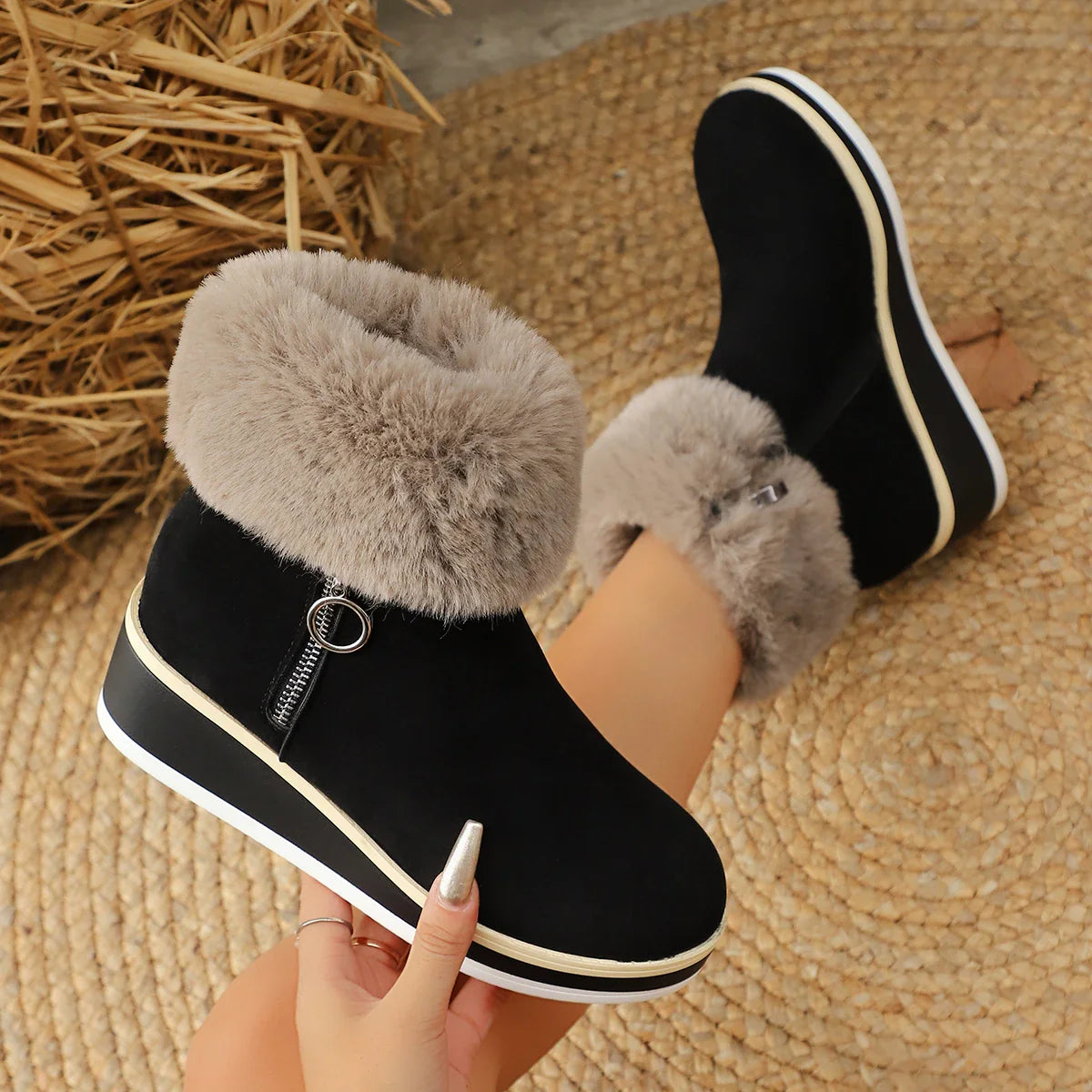 Alpine Avenue | Fur Boots