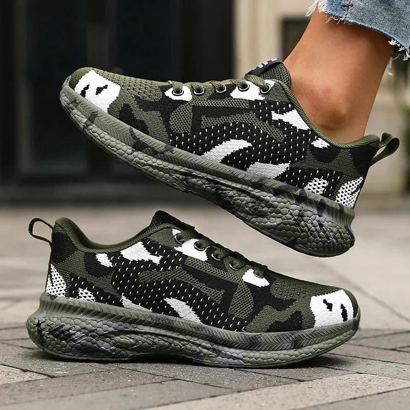 Kaia | Trail Camo Sneakers