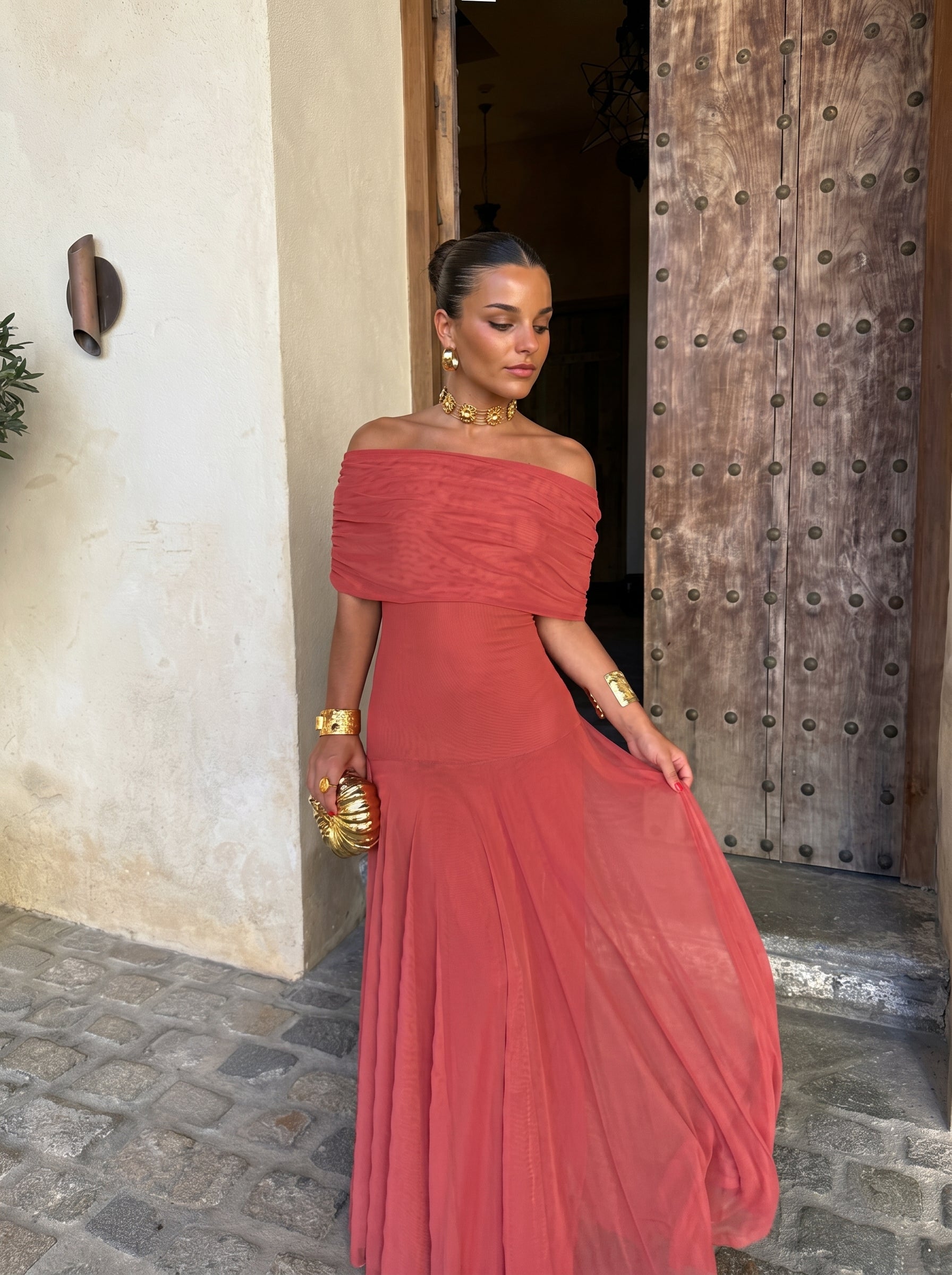 Lark | One-Shoulder Maxi Dress