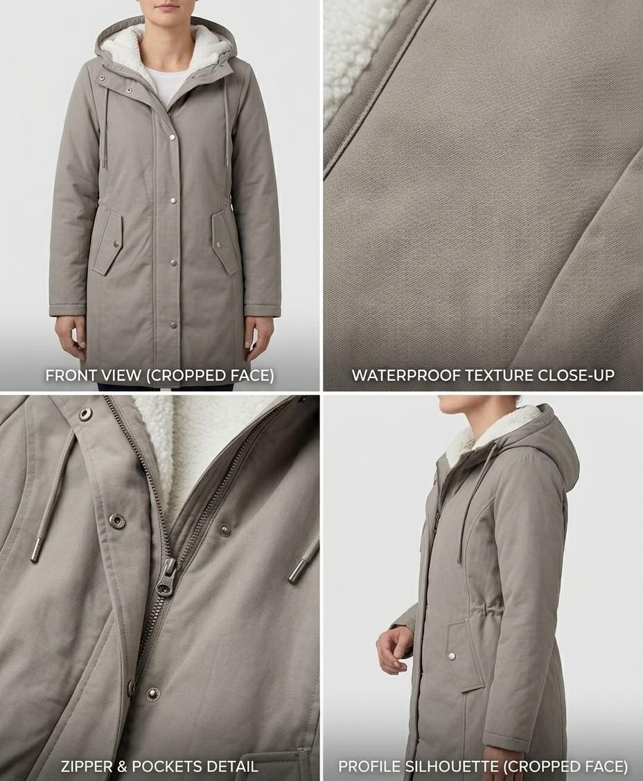 Amélie™ | Fully Waterproof Long Fleece-Lined Parka – product image 16