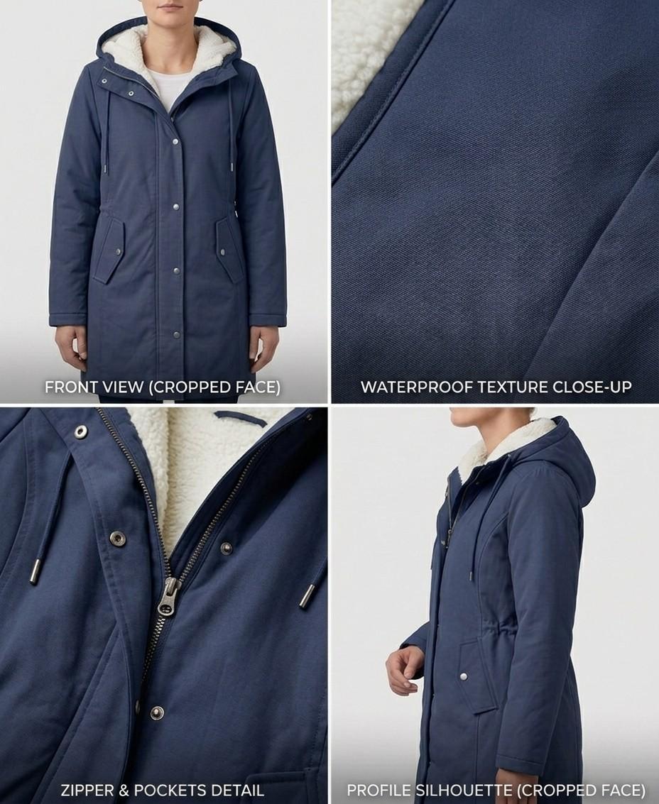 Amélie™ | Fully Waterproof Long Fleece-Lined Parka – product image 2