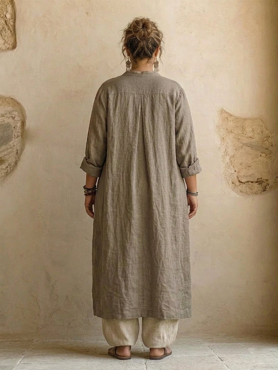 Natural 3-Piece - Boho Breeze Linen Set