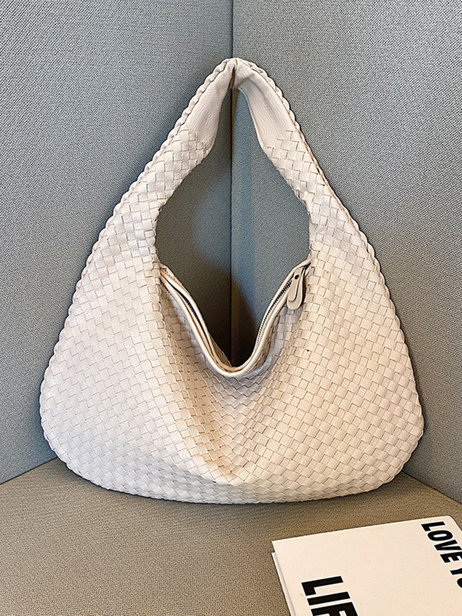 Livia | Woven Leather Handbag