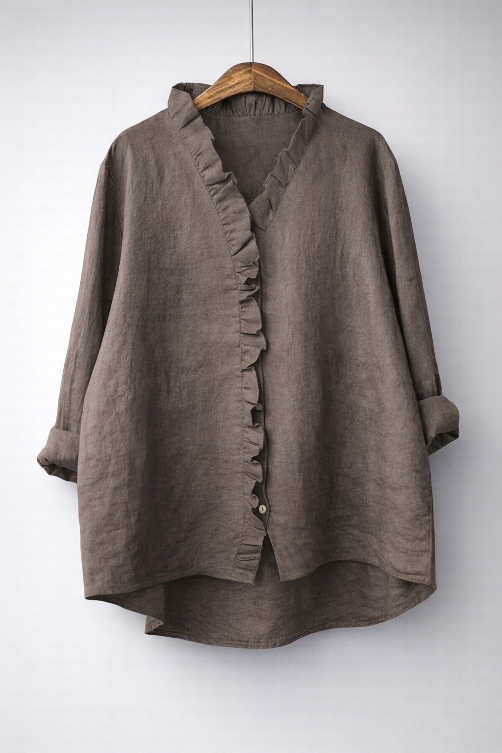 Sanelle | Elegant Ruffled Shirt