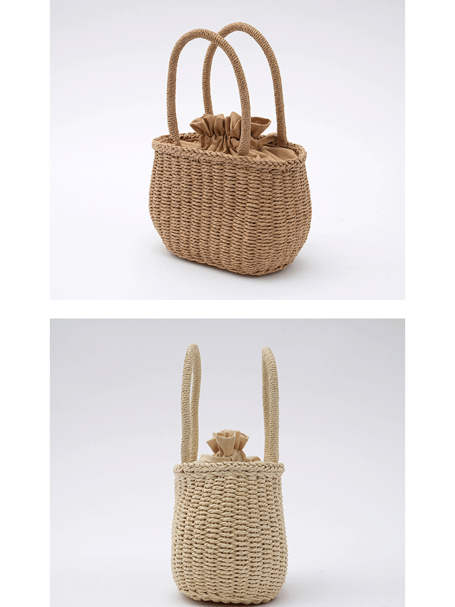 Camille | Casual Woven Handbag