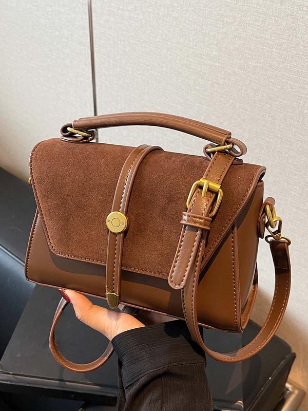 Avanlie | Contrast Stitch Shoulder Bag