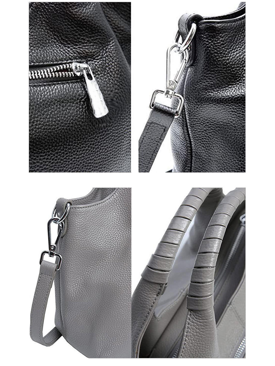 Noelle | Classic Leather Handbag