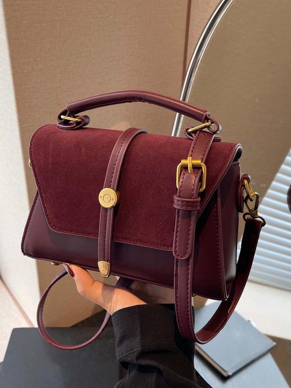 Avanlie | Contrast Stitch Shoulder Bag