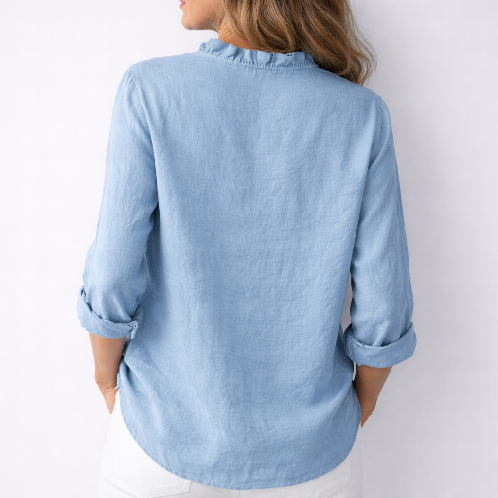 Sanelle | Elegant Ruffled Shirt