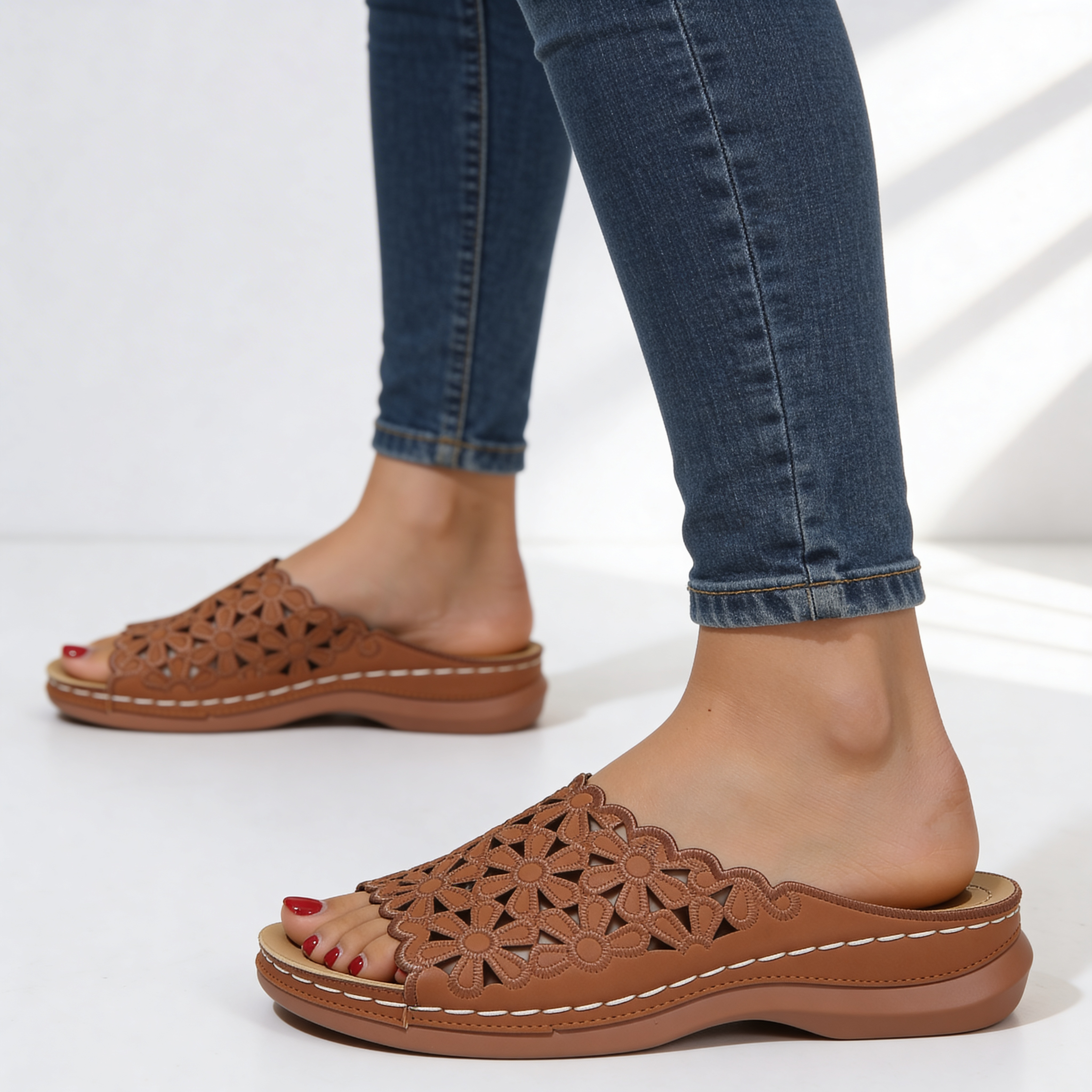 Lila Rae | Floral Orthopedic Sandals
