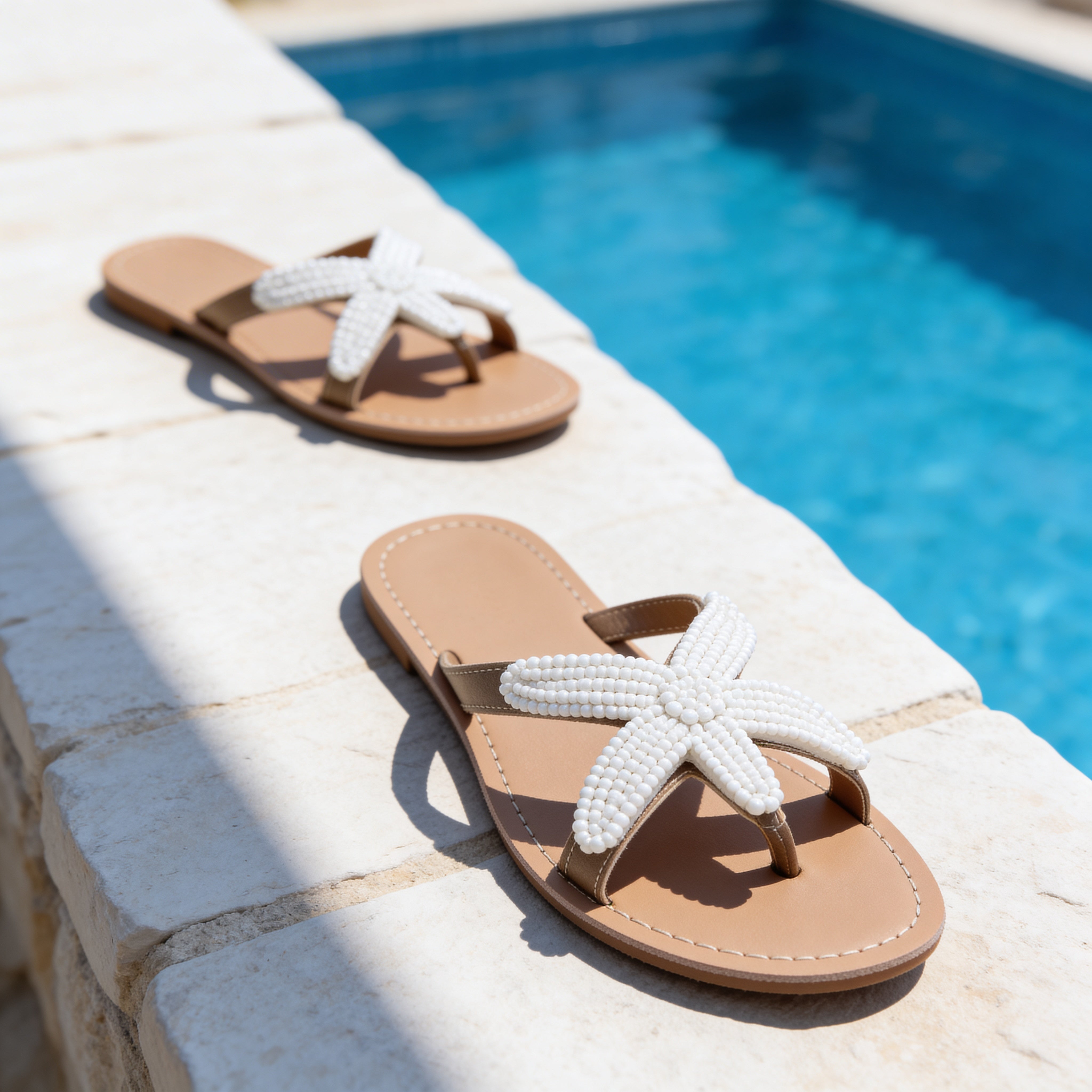 Pearl Tide | Summer Sandals