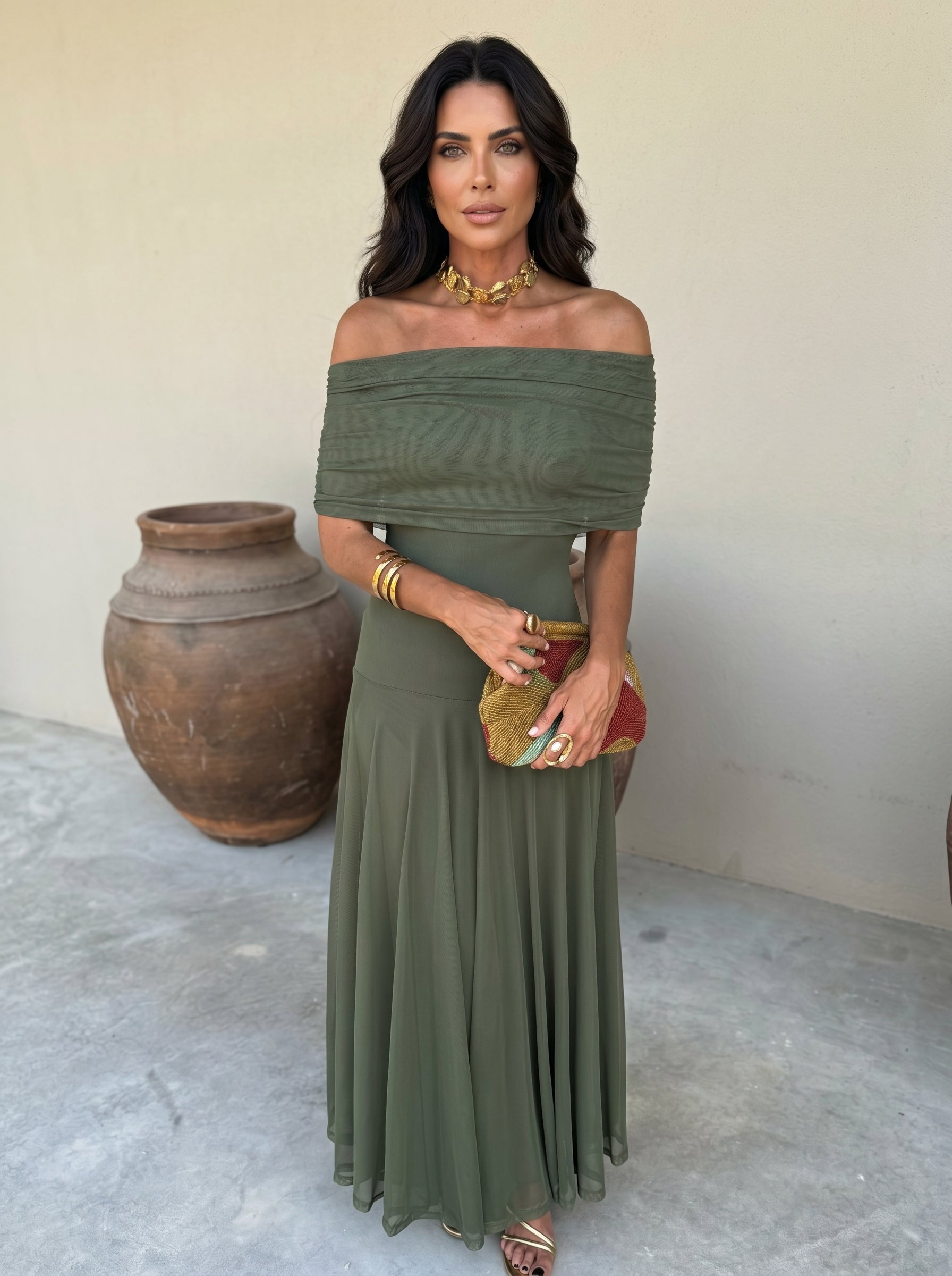 Lark | One-Shoulder Maxi Dress