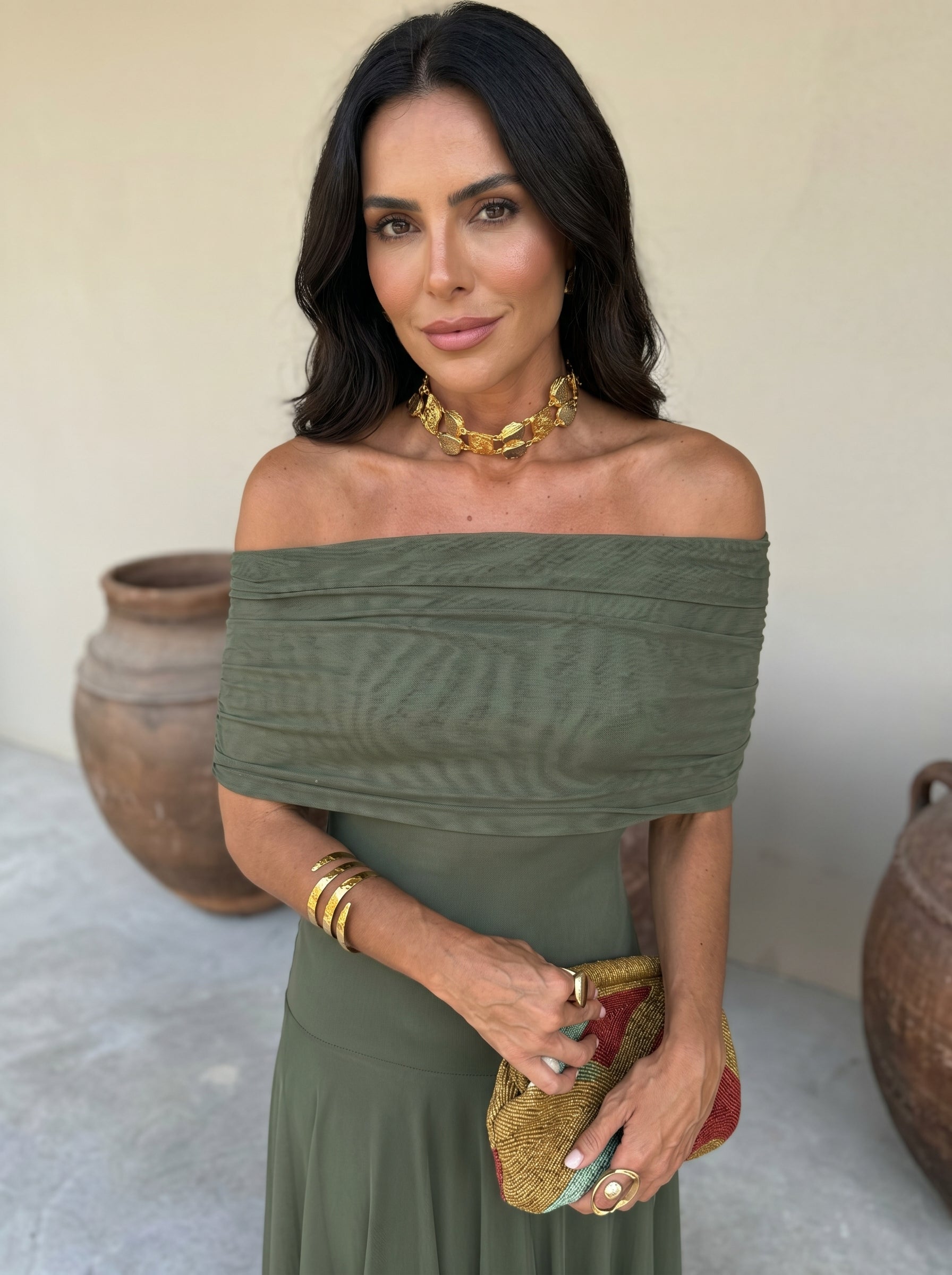 Lark | One-Shoulder Maxi Dress