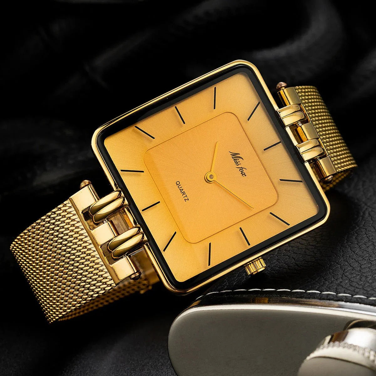 Olivine Quartz Watch