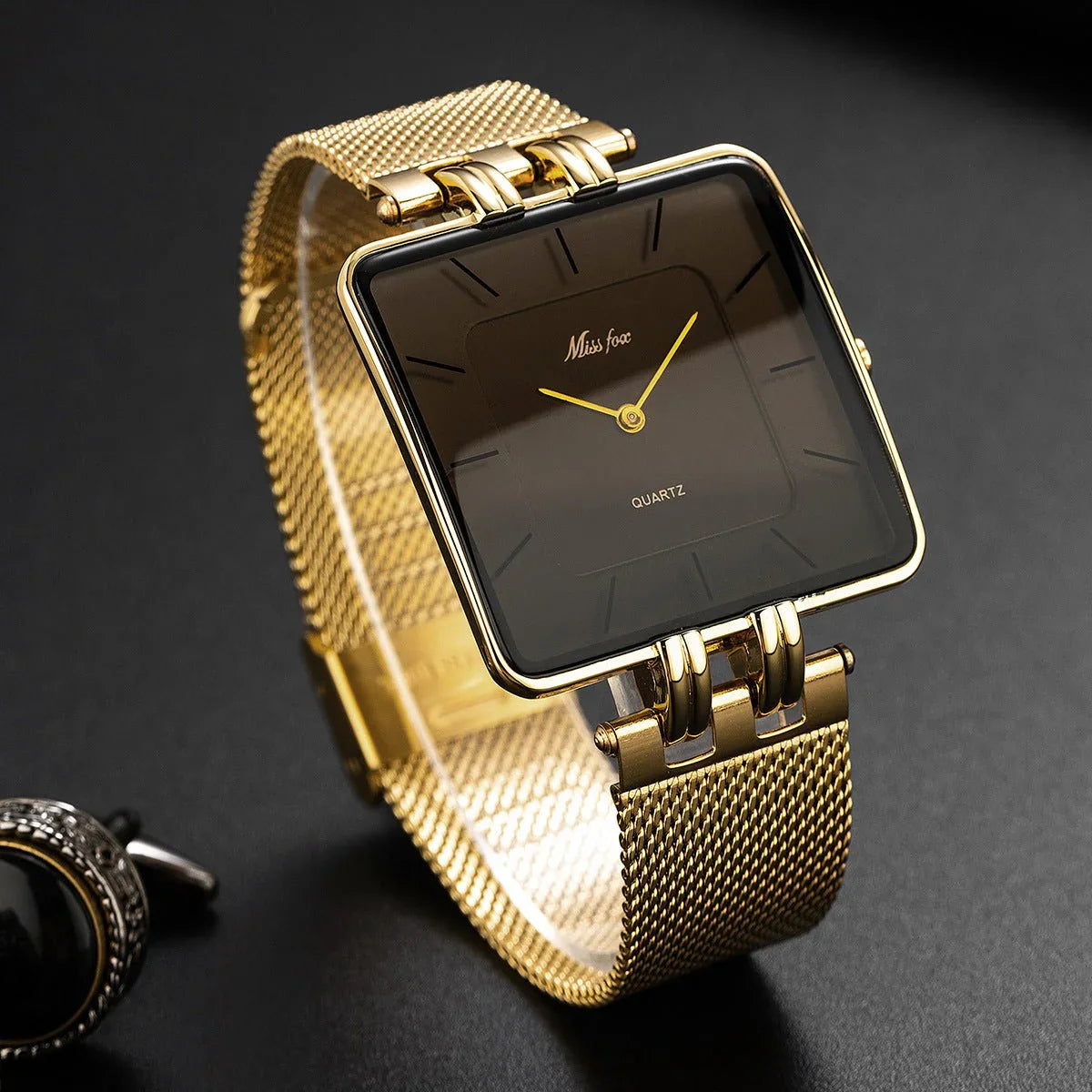 Olivine Quartz Watch
