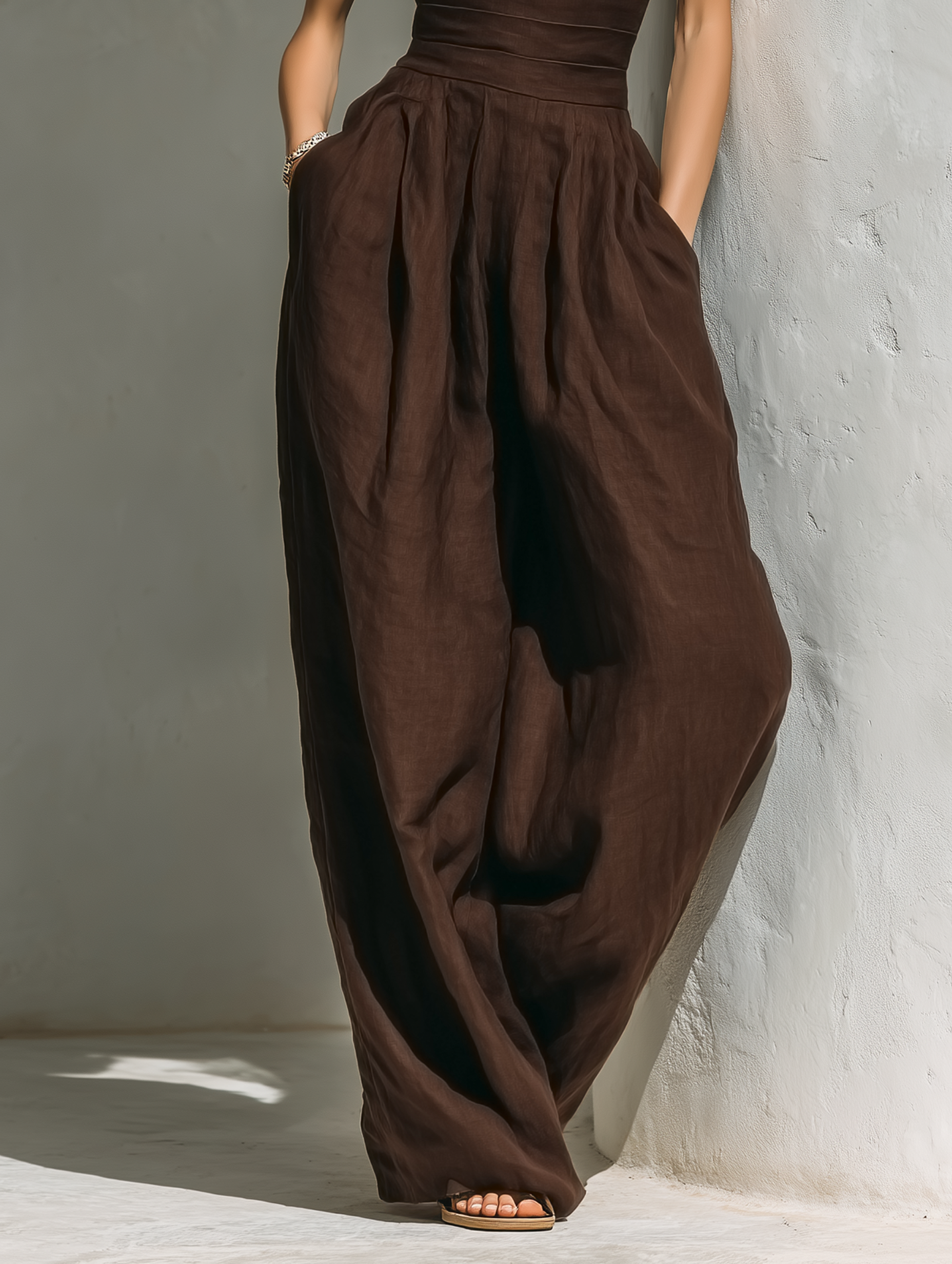 Amelie | Cap Sleeve Wide-Leg Jumpsuit