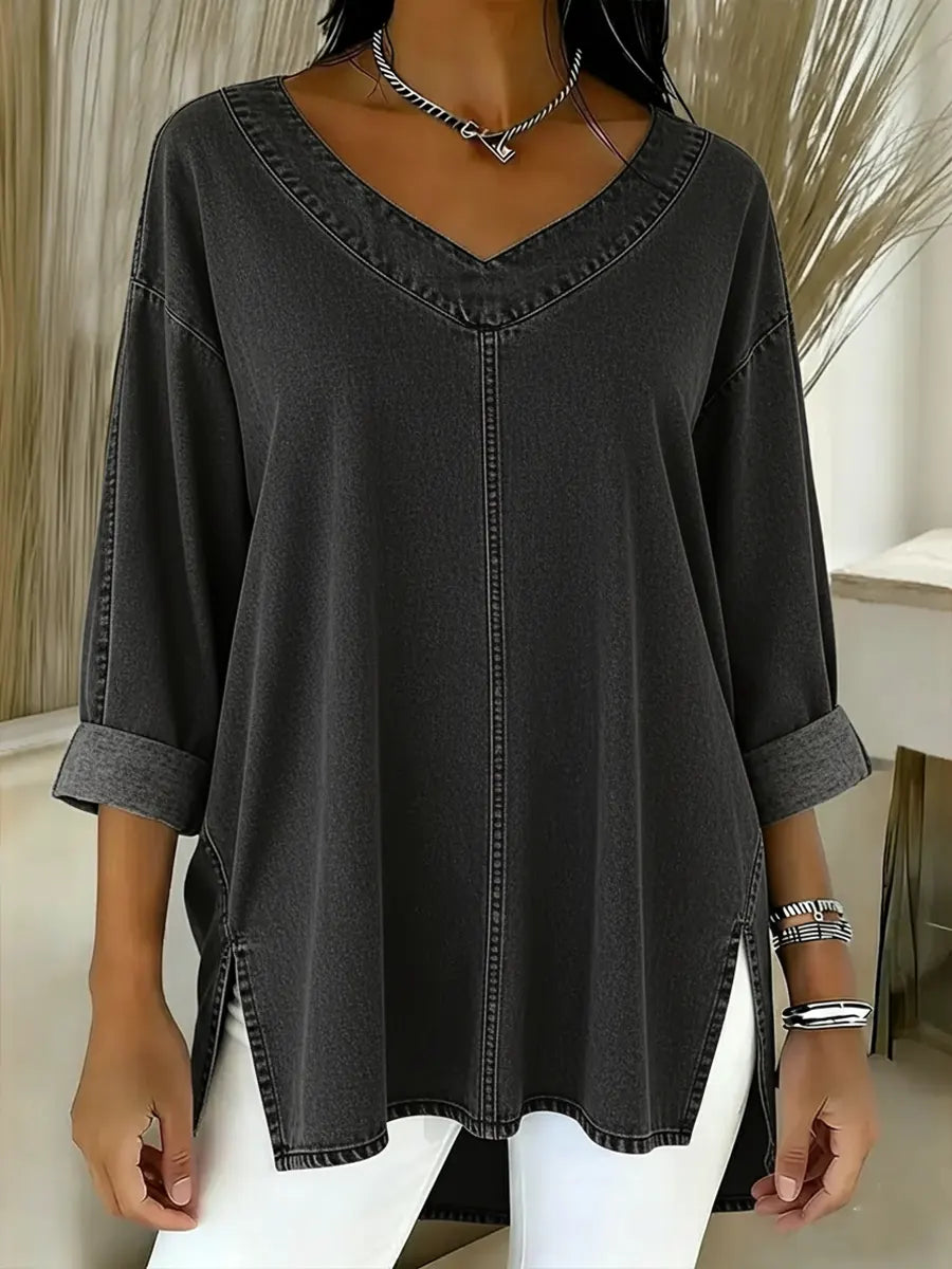 Jenelyn Timeless Denim Shirt