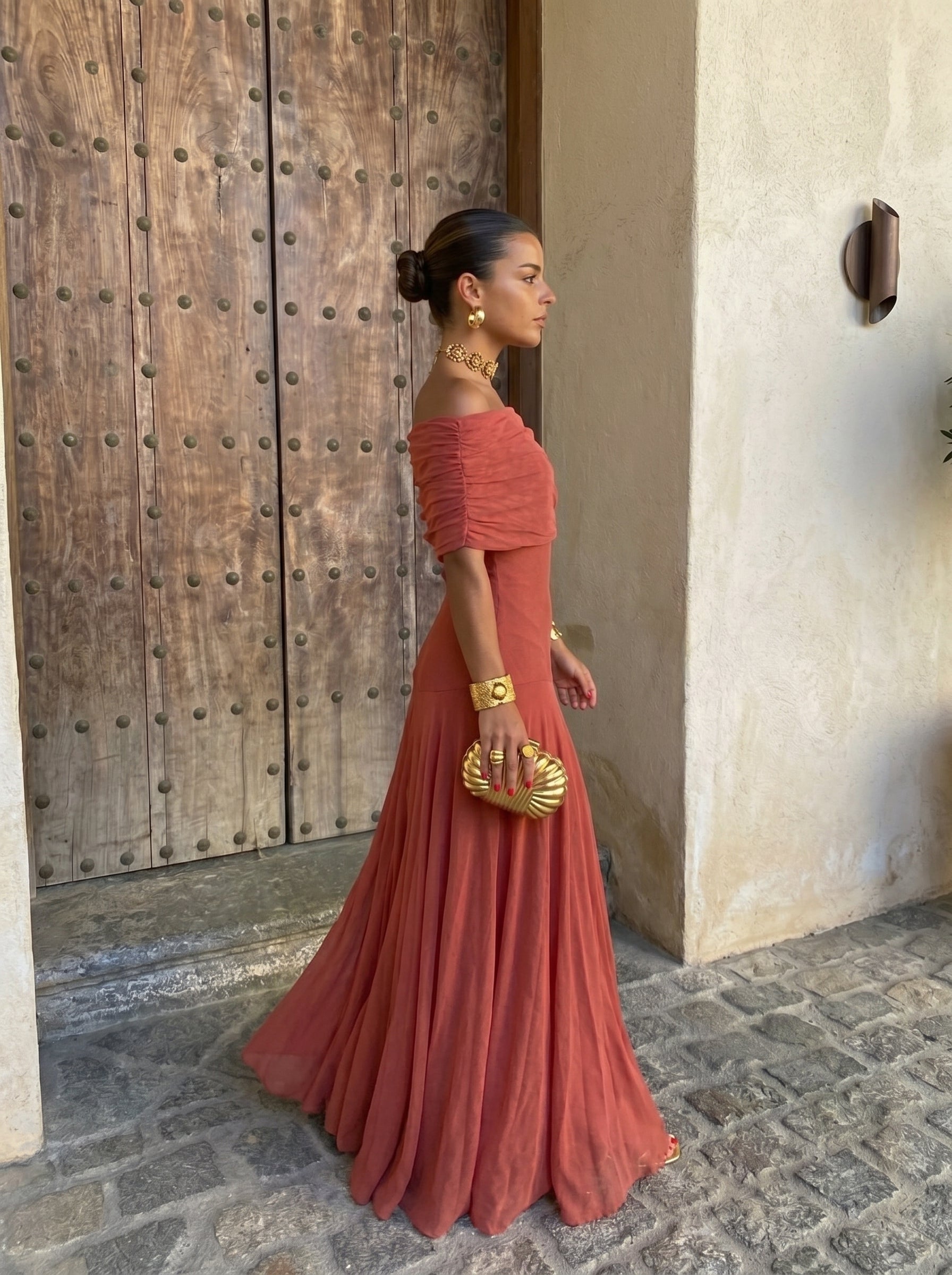 Lark | One-Shoulder Maxi Dress