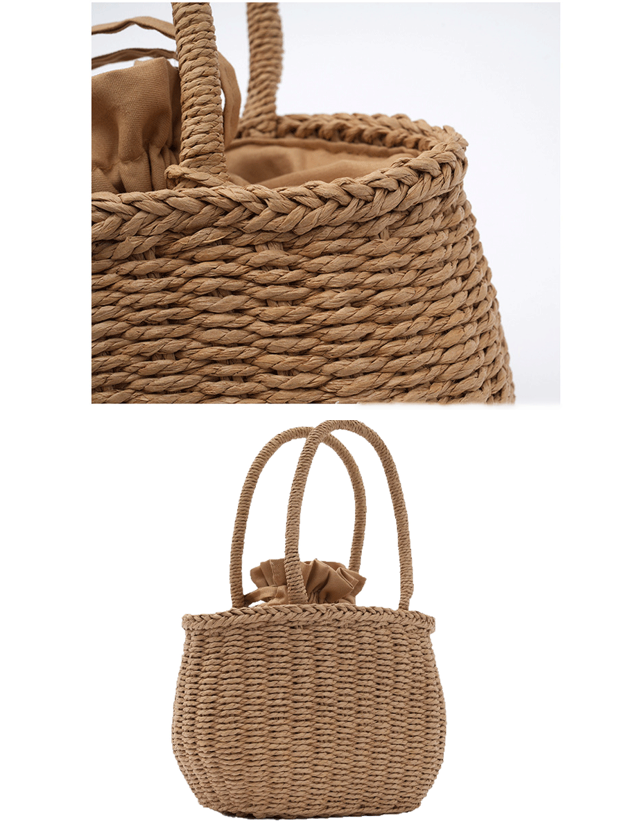 Camille | Casual Woven Handbag