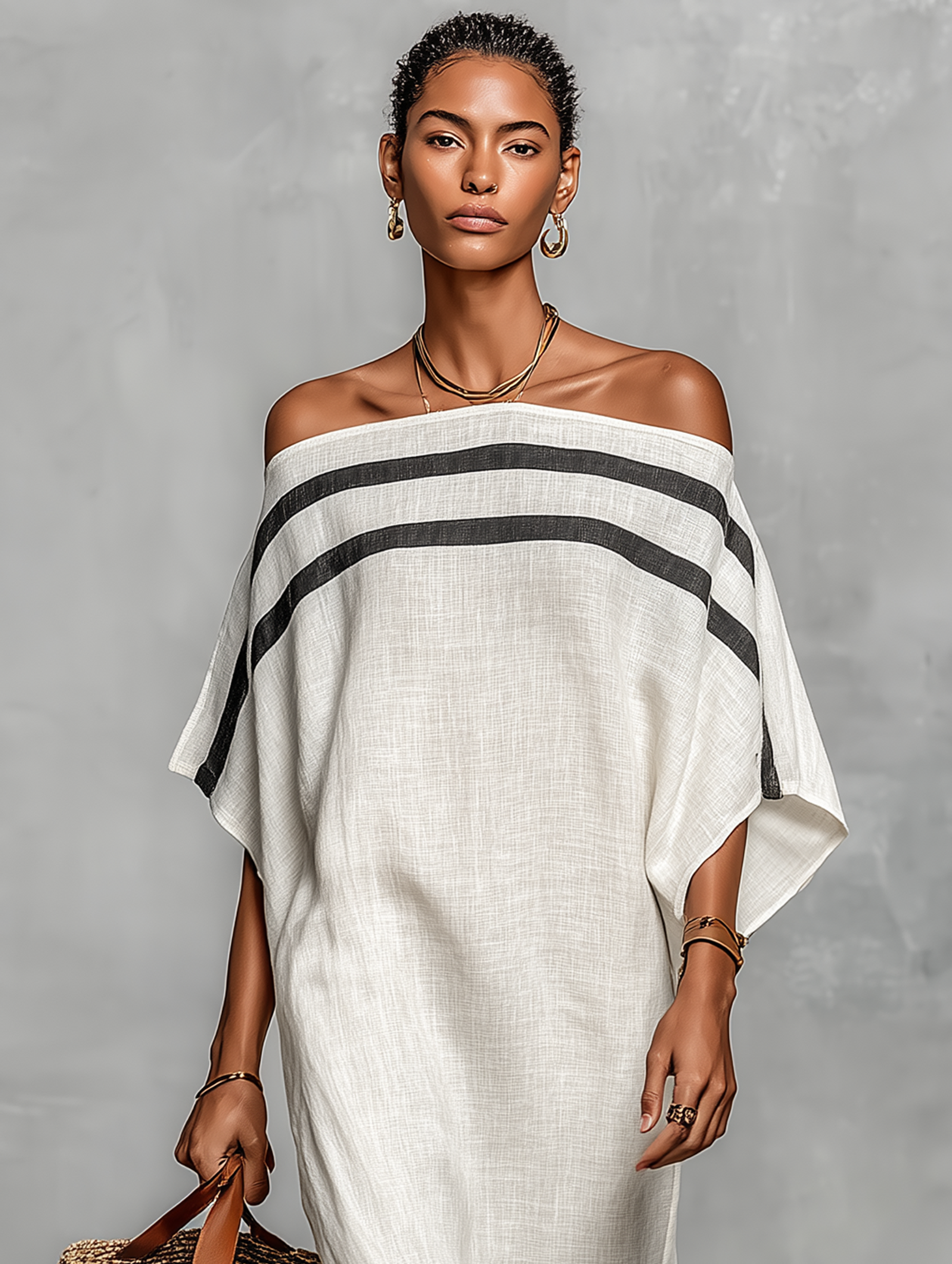 Arabella | Off-Shoulder Batwing Maxi Dress