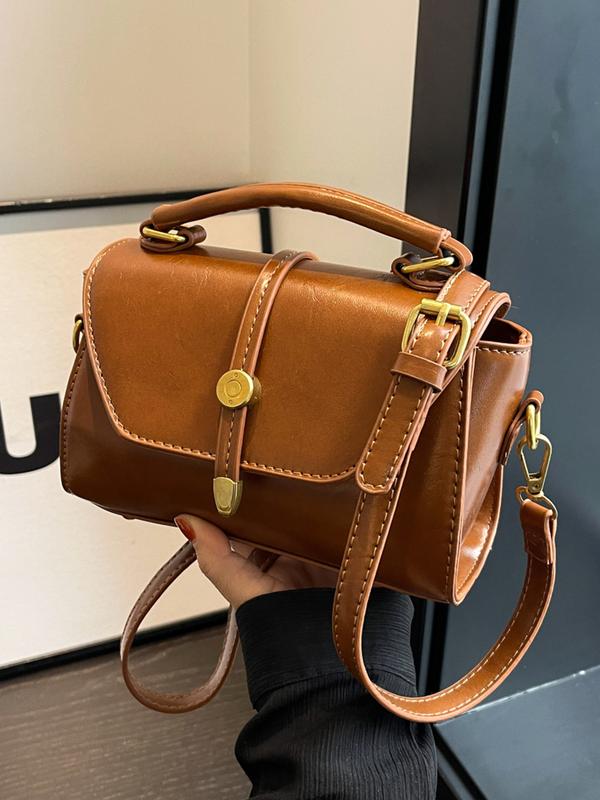 Avanlie | Contrast Stitch Shoulder Bag