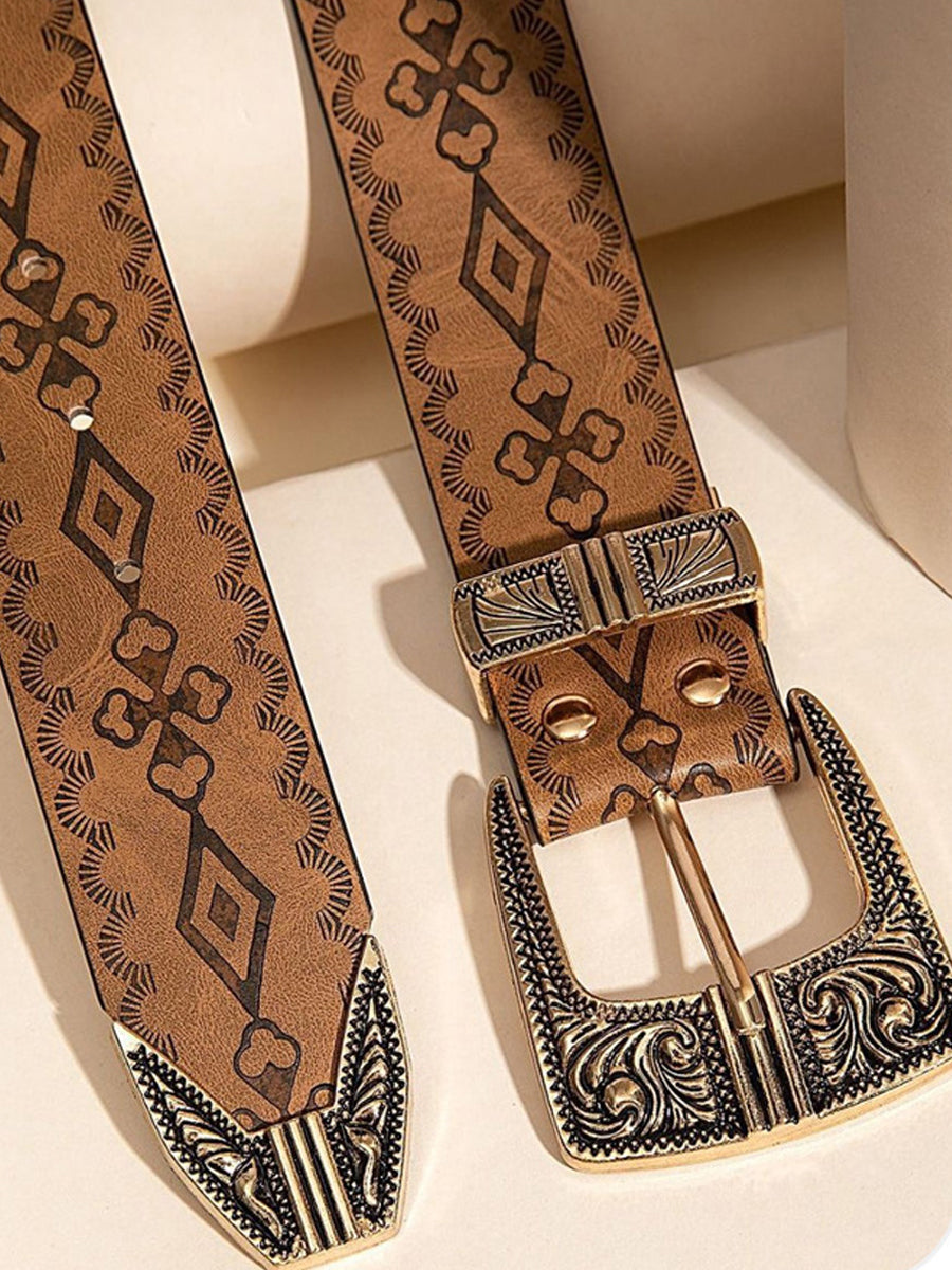 Talia | Western Patterned Belt