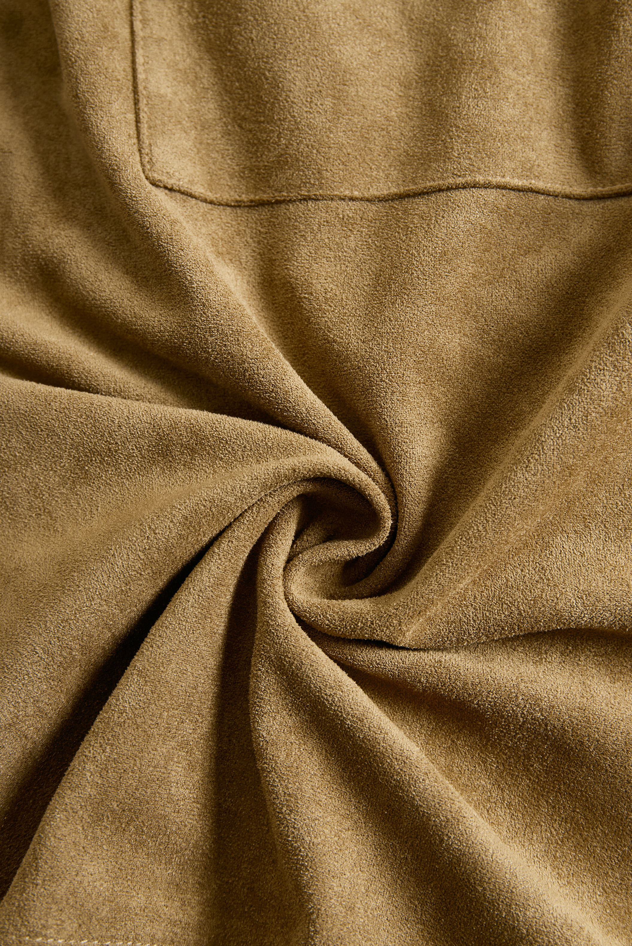 Talia | Suede Lapel Midi Dress