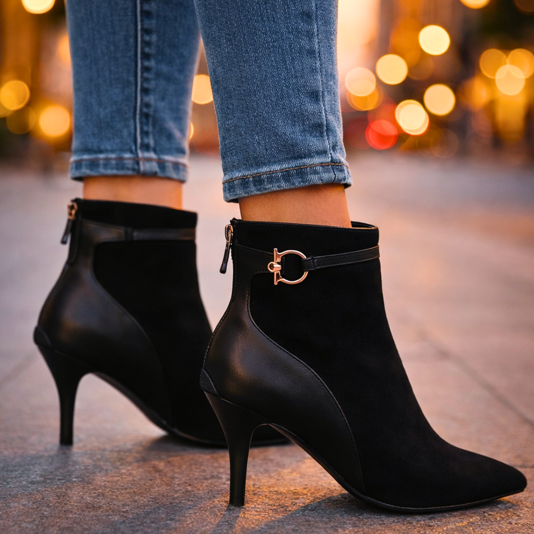 Seraphina | Two-Tone Vintage Boots