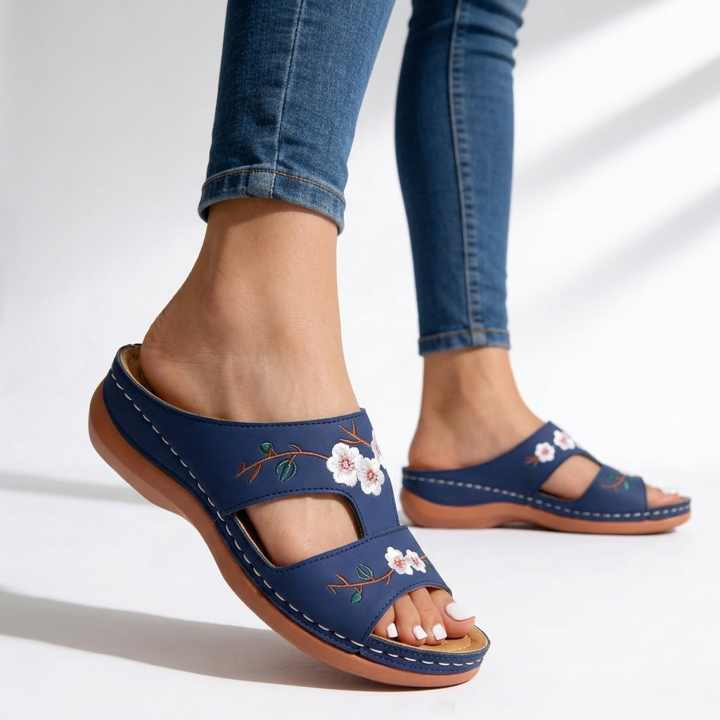 Ella | Floral Orthopedic Sandals