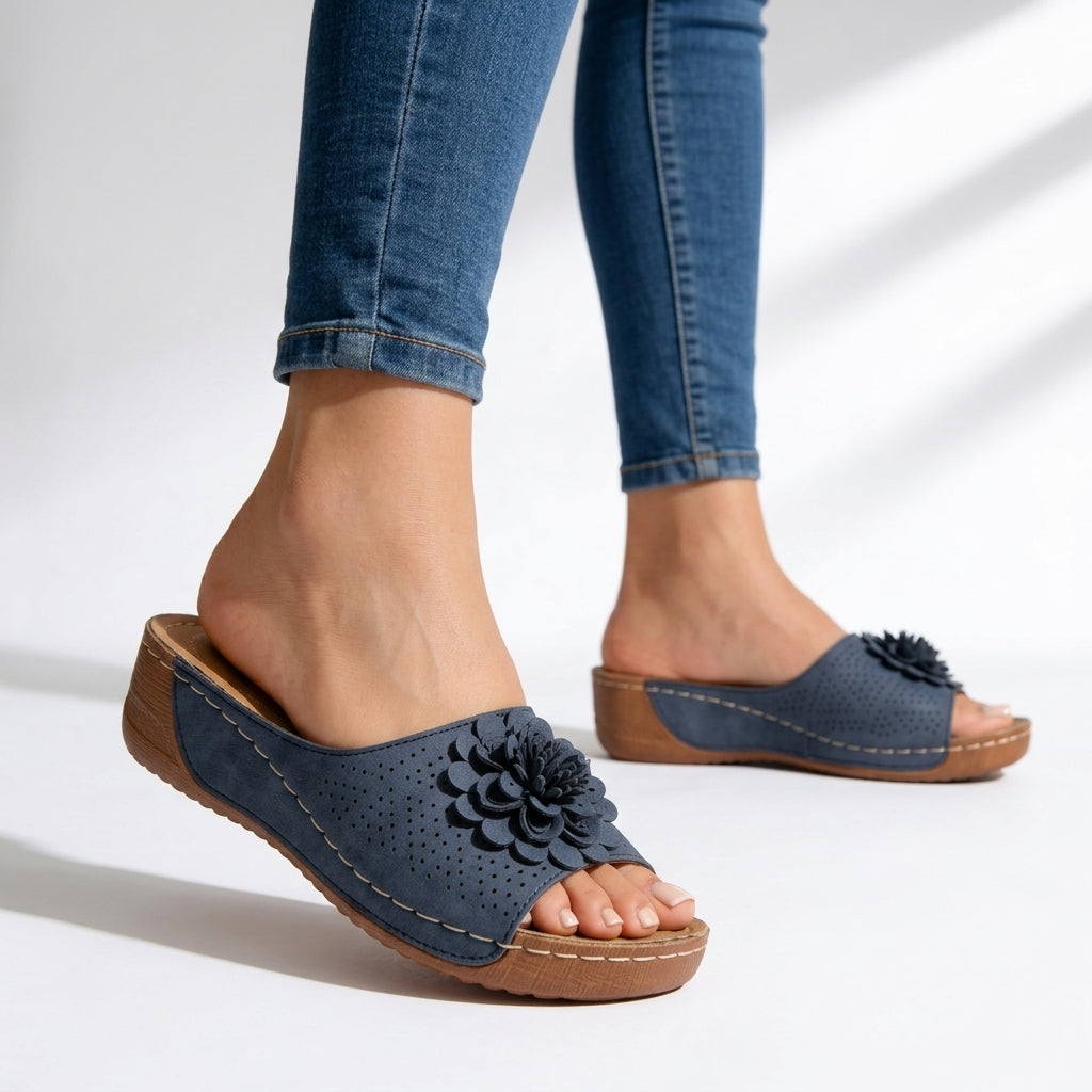 Anna Rae | Floral Orthopedic Sandals