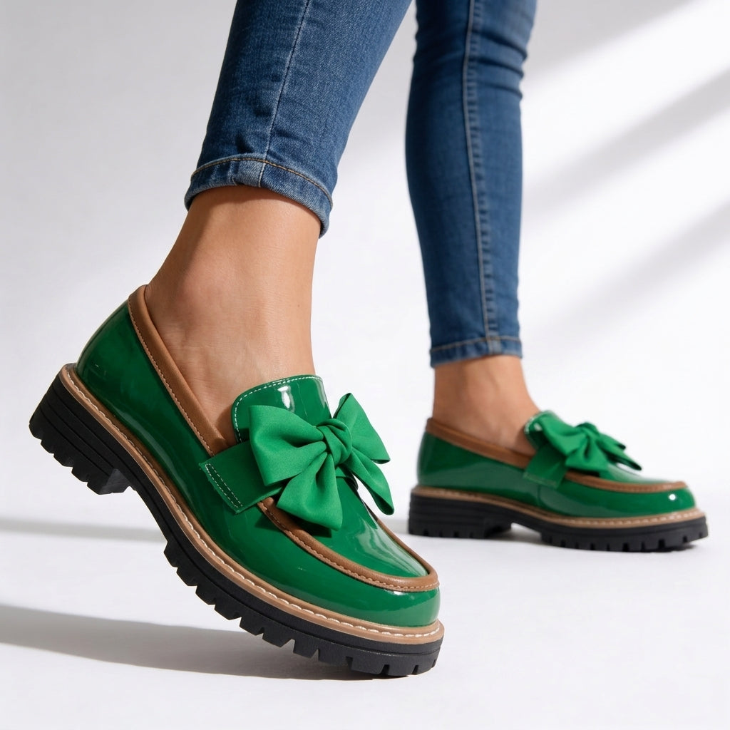 Milana | Bow Loafers