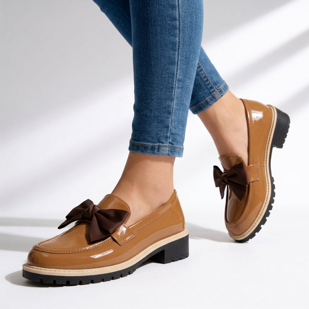Coco | Bow Loafers