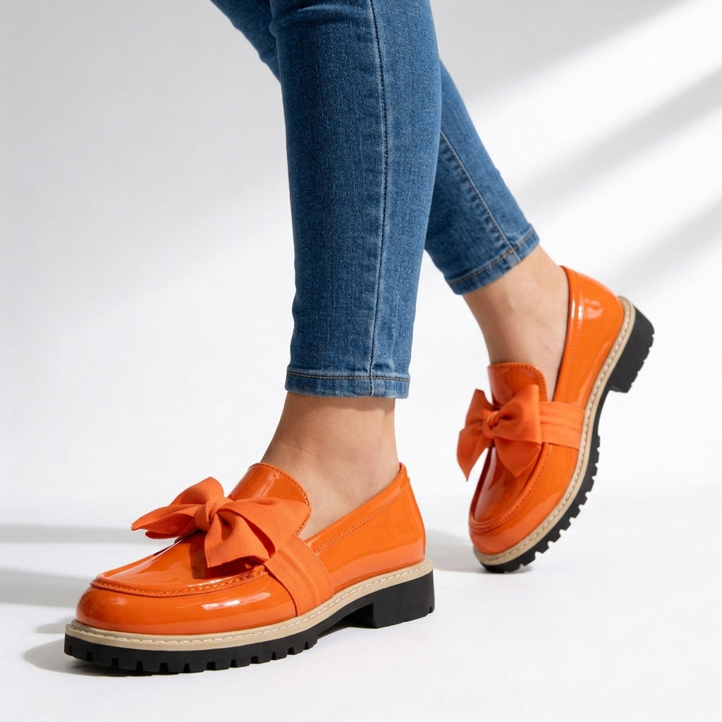 Coco | Bow Loafers