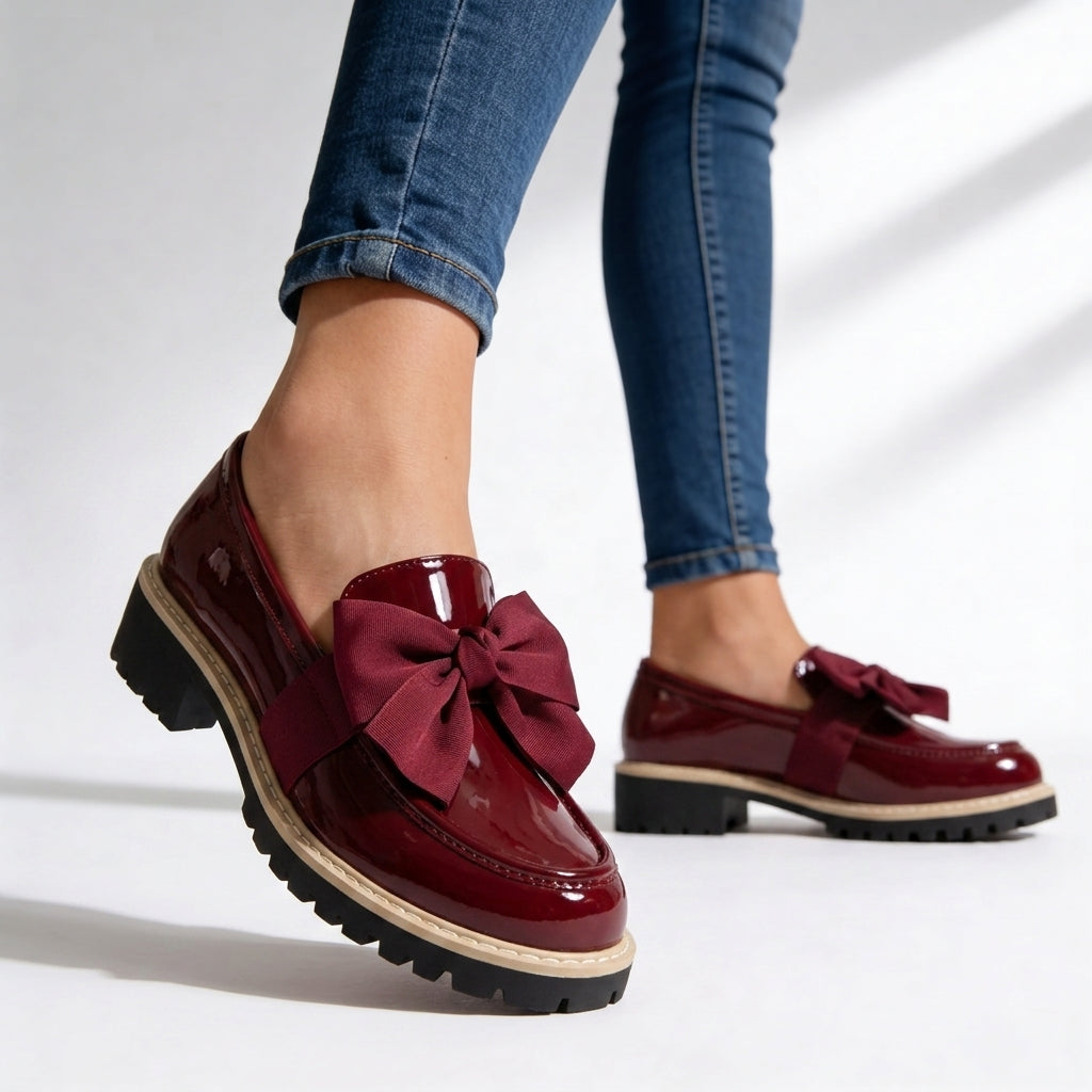 Coco | Bow Loafers