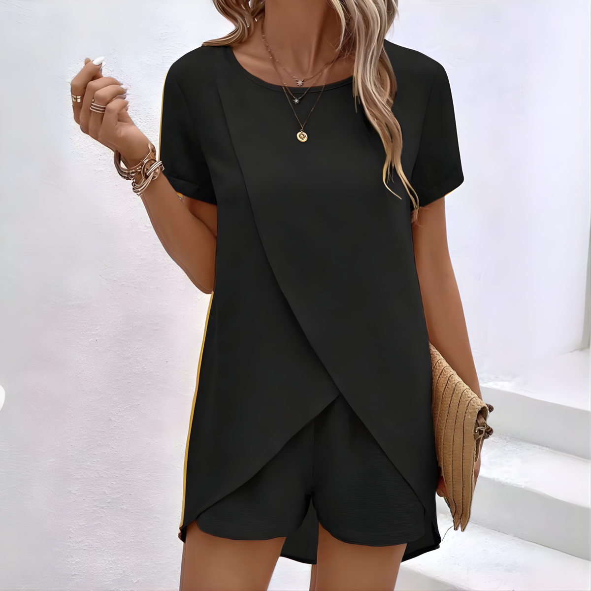 Rebecca™ | Elegant Summer Co-ord Lounge Set – product image 1