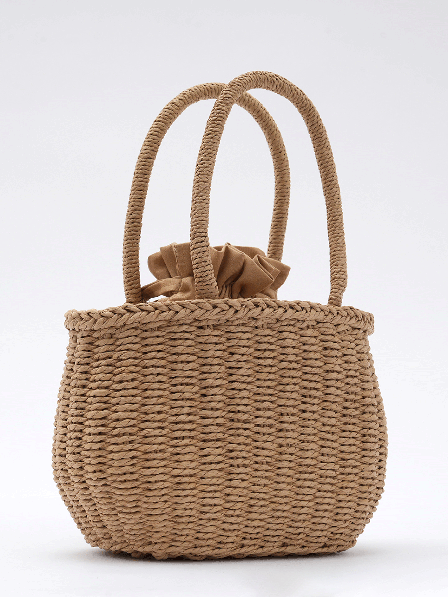 Camille | Casual Woven Handbag