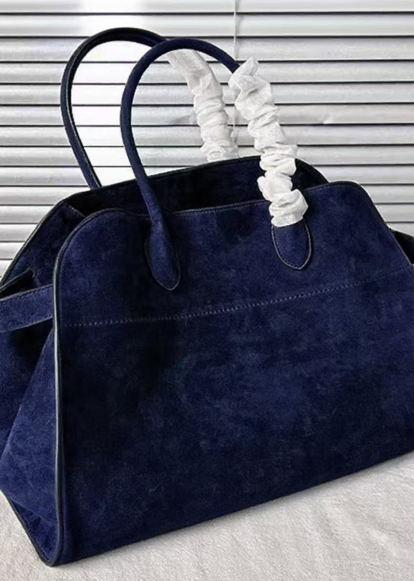 Valerie | Green Suede Tote Bag