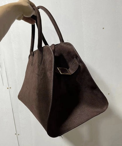 Ayla | Large Capacity Brown Handbag