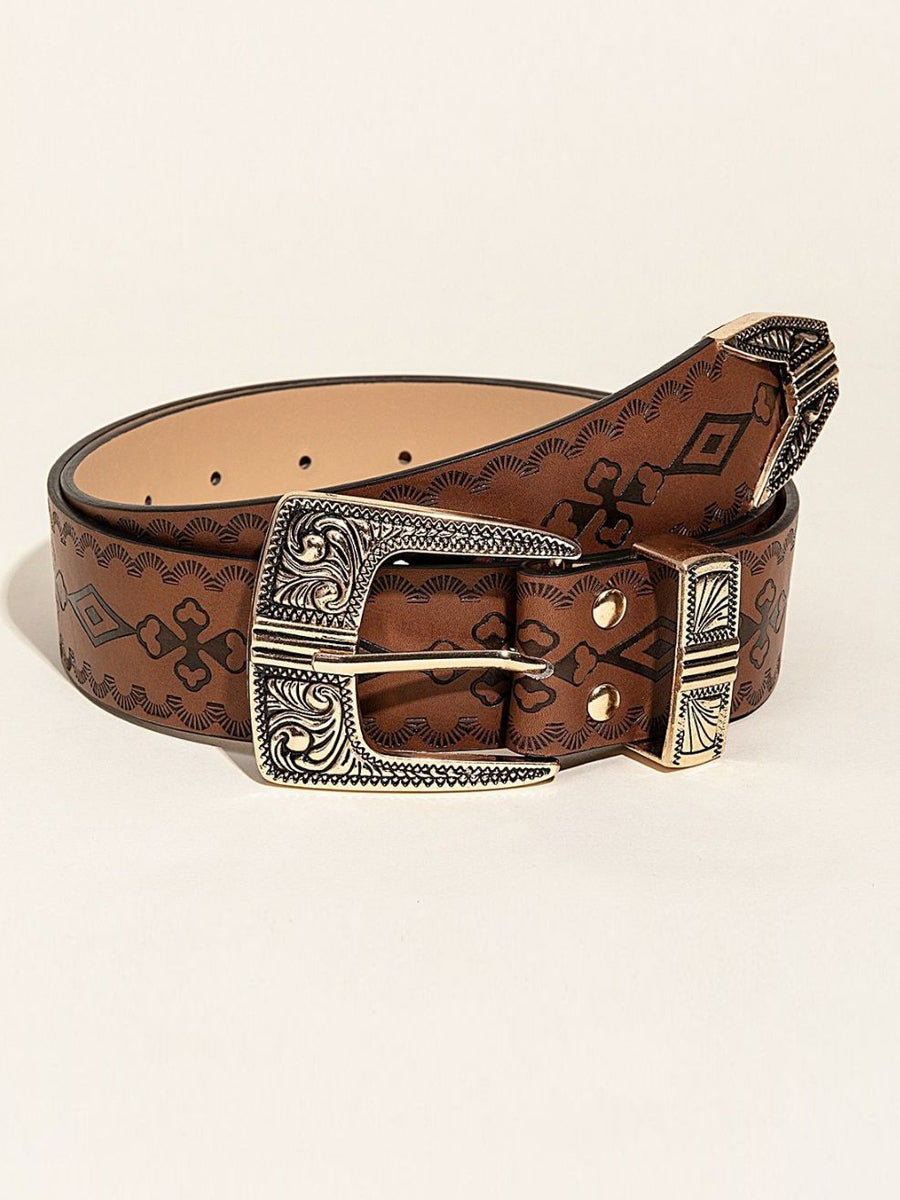 Talia | Western Patterned Belt